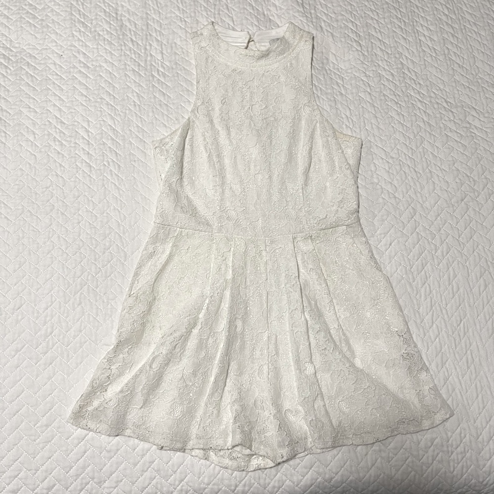 White Romper